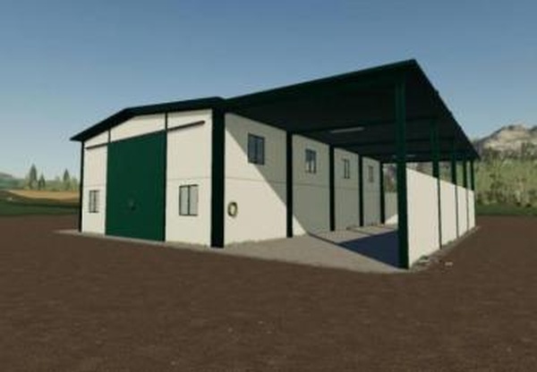 Double Spanish Shedверсия 1.0.0.0 для Farming Simulator 2019