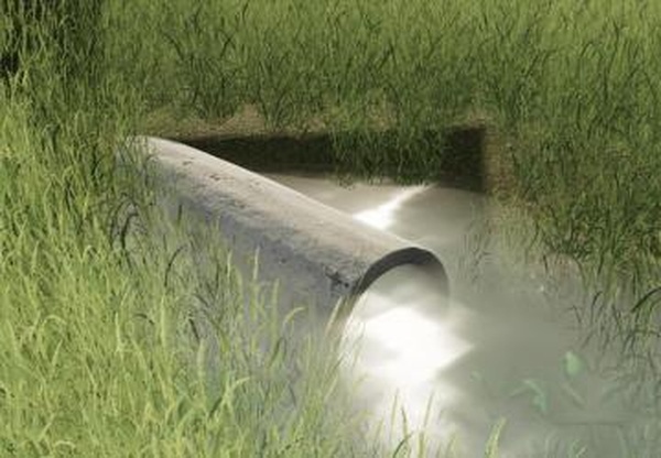 Объект Concrete Pipeверсия 1.0 для Farming Simulator 2019 (v1.6.0.0)