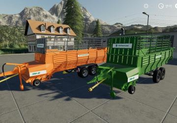 Подборщик ТПФ-45версия 0.5 для Farming Simulator 2019 (v1.6.0.0)