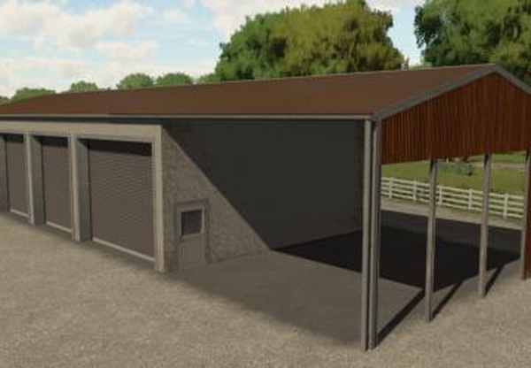 Garage With Shedверсия 1.0.0.0 для Farming Simulator 2022