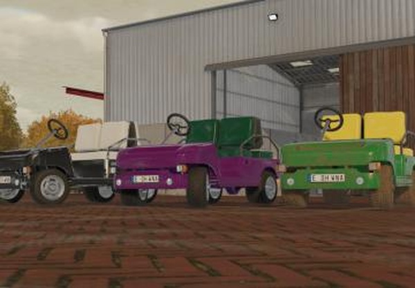 Lizard Golf Cartверсия 1.0.0.0 для Farming Simulator 2022