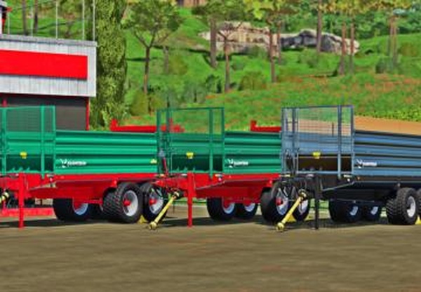 Farmtech Superfex 1200 Manure Spreader/Trailerv1.0.0.0 для Farming Simulator 2022