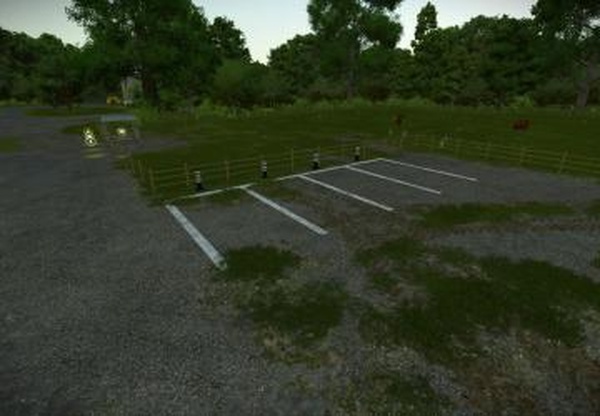 Placeable Parkingверсия 1.0.0.0 для Farming Simulator 2025