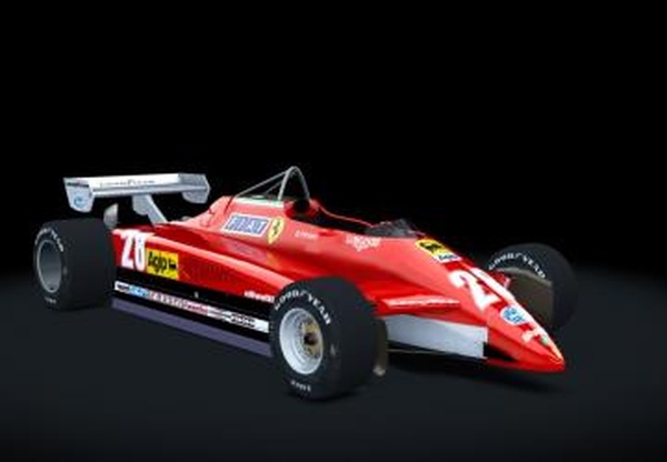 F1 1982 Ferrari 126C2версия 1.0 для Assetto Corsa