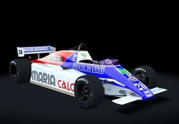 F1 1982 Fittipaldi F9версия 1.0 для Assetto Corsa