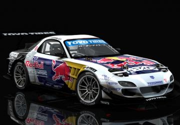 CDT -Mazda TCP RX7 Mad Mike #123версия 1.0 для Assetto Corsa