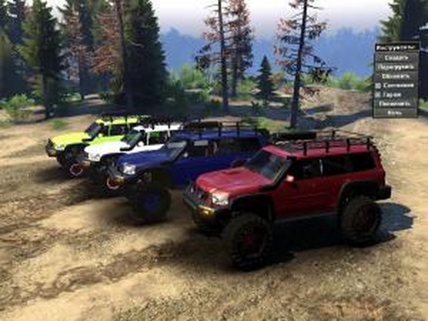 Nissan Patrol LEверсия 07.10.16 для SpinTires (v03.03.16)