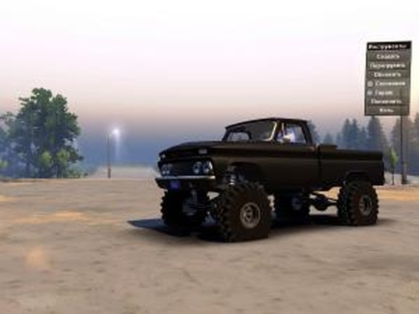 Chevy Custom 1966версия 07.10.16 для SpinTires (v03.03.16)