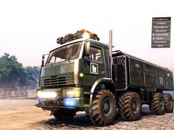 КамАЗ-6560 «Муромец» и «Тугарин»версия 03.10.16 для SpinTires (v03.03.16)
