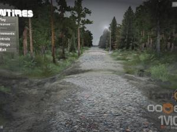 Текстура «Каменный асфальт»версия 1.0 для SpinTires (v03.03.16)