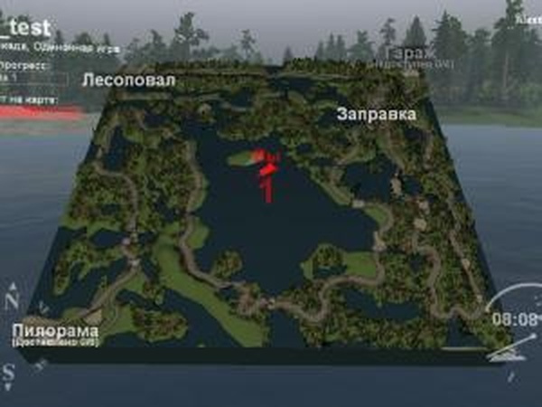 Карта «Test»версия 1.0 для SpinTires (v03.03.16)