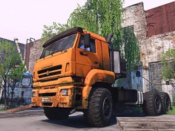 КамАЗ-65226версия 4.0 для SpinTires (v03.03.16)