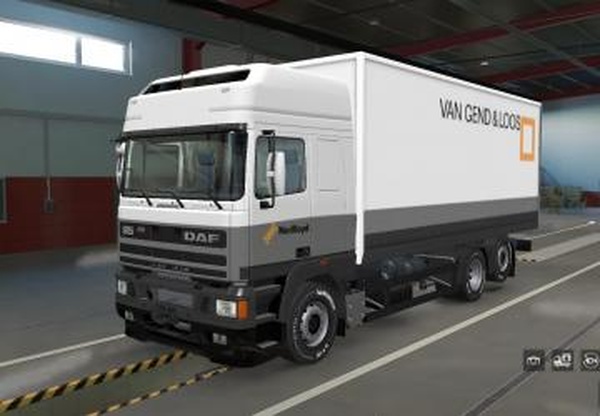 Комбо скин Van Gend & Loos для DAF 95 ATi и прицепаv1.0 для Euro Truck Simulator 2 (v1.37.x, 1.38.x)