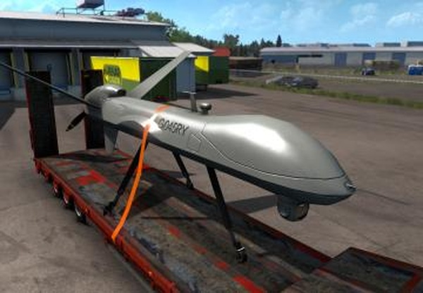 MQ-9 Reaper Cargo 4Kверсия 1.0 для Euro Truck Simulator 2 (v1.38.x)