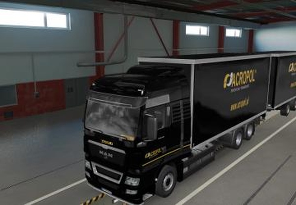 Acropol для MAN and BDF Tandem Truck Packv1.0 для Euro Truck Simulator 2 (v1.38.x, - 1.43.x)