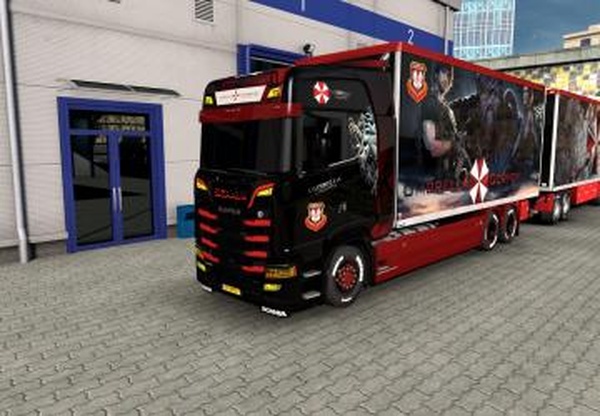 BDF Tandem Umbrellaверсия 1.0 для Euro Truck Simulator 2 (v1.38.x)