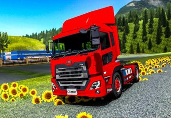 New UD Quonверсия 1.2 для Euro Truck Simulator 2 (v1.38.x)
