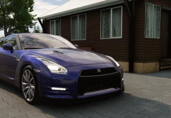 Nissan GT-R (R35)версия 1.0 для BeamNG.drive (v0.38.x)