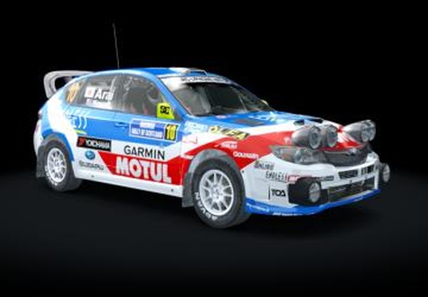 Gravel Subaru Impreza N14 USверсия 1.0 для Assetto Corsa