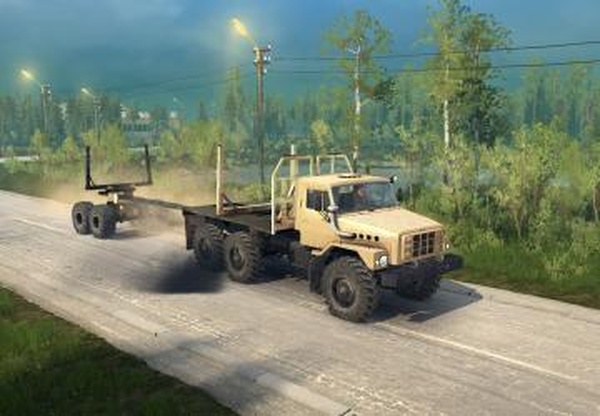 Урал-55223версия 1 для Spintires: MudRunner (v18/05/21)