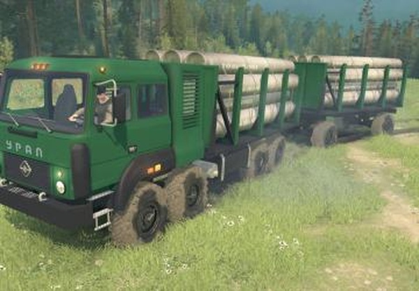 Урал 5323версия 2.0 для Spintires: MudRunner (v18/05/21)