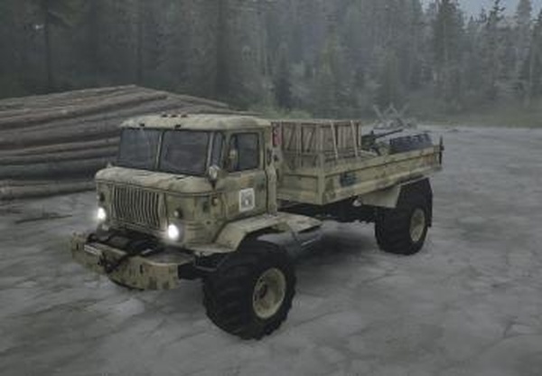 ГАЗ-66RS «Баба Яга»версия 04.10.18 для Spintires: MudRunner (v18/05/21)