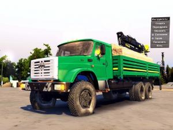 Зил-433440 «Euro»версия 20.09.16 для SpinTires (v03.03.16)