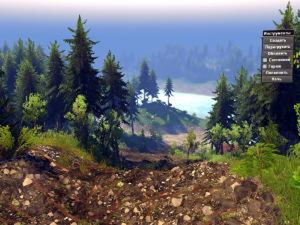 Карта «North west Falls»версия 2.0 для SpinTires (v03.03.16)