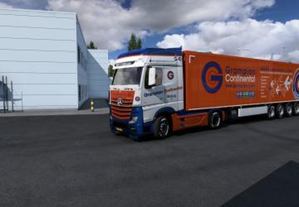 Combo skin Grampian Continantealверсия 1.0 для Euro Truck Simulator 2 (v1.38.x)