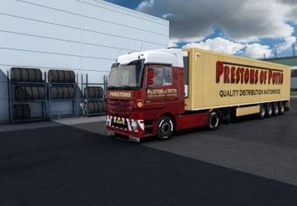 Combo skin Prestons of Pottoверсия 1.0 для Euro Truck Simulator 2 (v1.38.x)