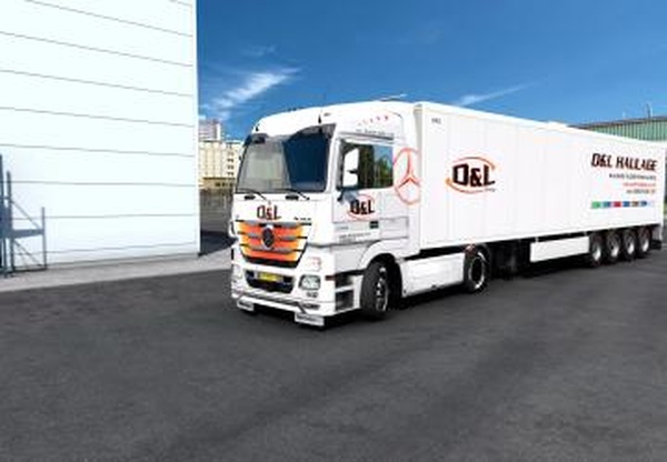 Combo skin D&L Haulageверсия 1.0 для Euro Truck Simulator 2 (v1.38.x)
