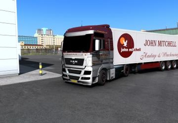 Combo skin John Mitchellверсия 1.0 для Euro Truck Simulator 2 (v1.38.x)