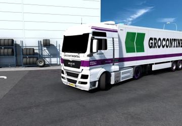 Combo skin Grocontinentalверсия 1.0 для Euro Truck Simulator 2 (v1.38.x)