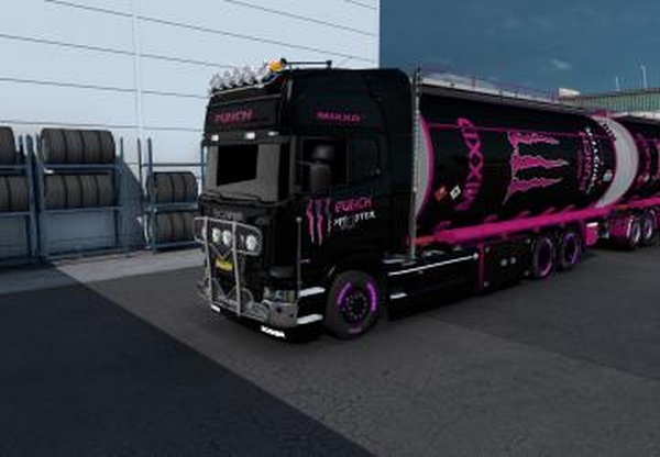 BDF Tandem Monster Punch Mixxdверсия 1.0 для Euro Truck Simulator 2 (v1.38.x)