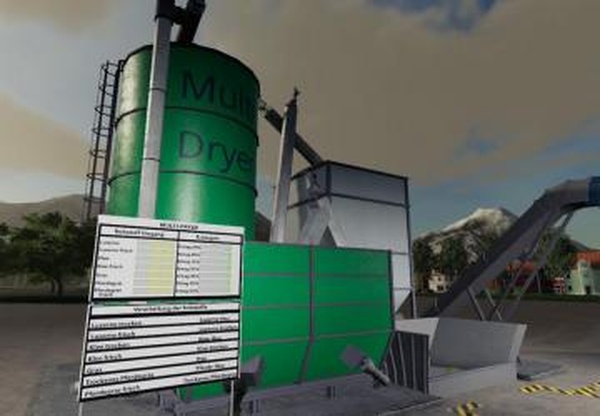 Multi Dryer With Horse Forageверсия 1.0 для Farming Simulator 2019 (v1.6.0.0)
