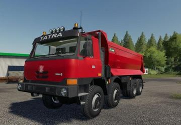 Tatra 815 Terrno1 8x8версия 1.0 для Farming Simulator 2019 (v1.6.0.0)