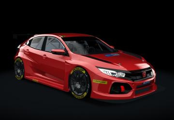Honda Civic FK7 BTCCверсия v1.0 для Assetto Corsa