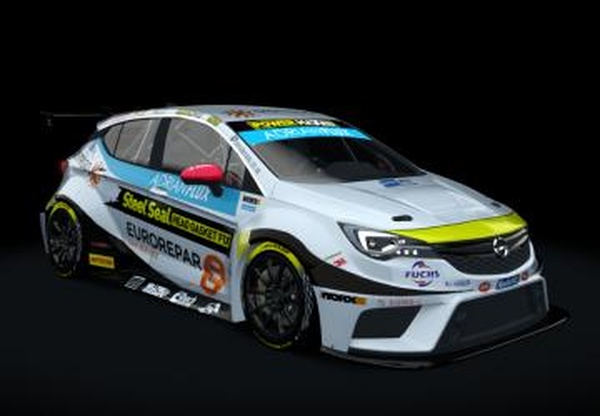 BTCC 2016 Vauxhall Astraверсия 1.0 для Assetto Corsa