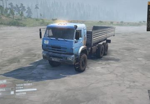 КамАЗ-43118версия 2 для Spintires: MudRunner (v18/05/21)
