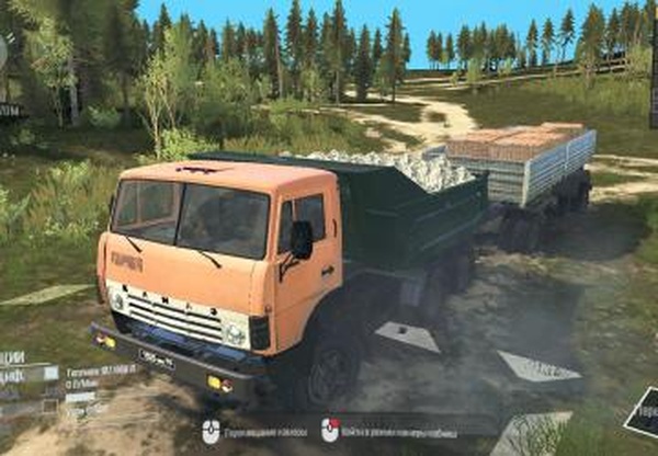 КамАЗ-55111для Spintires: MudRunner (v18/05/21)