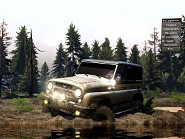 Уаз «HUNTER»версия 1.0 для SpinTires (v03.03.16)