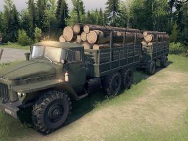 Урал-375версия 1.0 для SpinTires (v03.03.16)