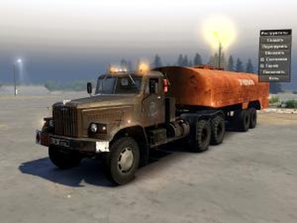 КрАЗ-258версия 03.09.16 для SpinTires (v03.03.16)