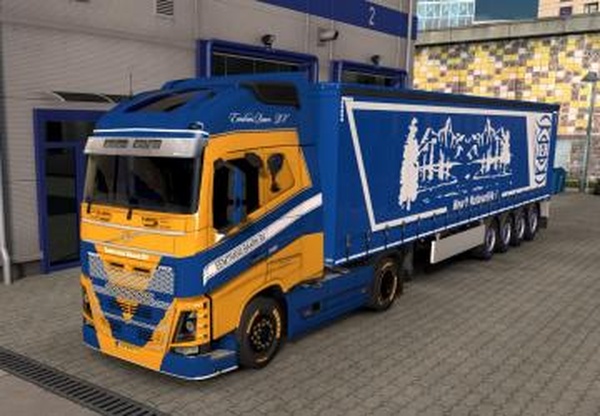Combo skin Eemtrans-Baarn BVверсия 1.0 для Euro Truck Simulator 2 (v1.38.x)