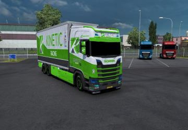 BDF Tandem Kineticверсия 1.0 для Euro Truck Simulator 2 (v1.38.x)