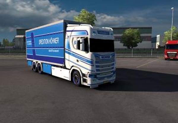 BDF Tandem Spedition Höhnerверсия 1.0 для Euro Truck Simulator 2 (v1.38.x)