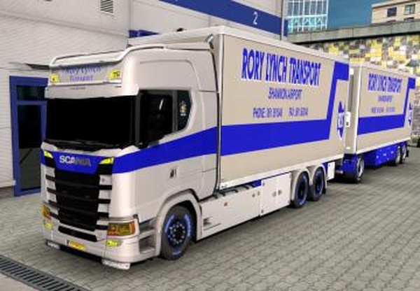 BDF Tandem Rory Lynch Transportверсия 1.0 для Euro Truck Simulator 2 (v1.38.x)