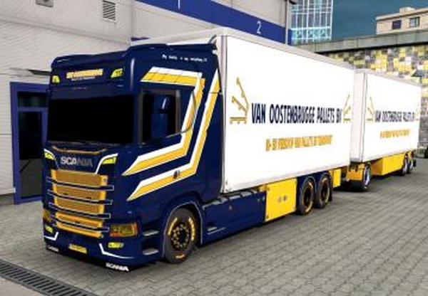 BDF Tandem Van Oostenbruggeверсия 1.0 для Euro Truck Simulator 2 (v1.38.x)