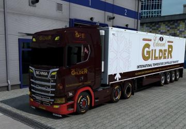 Scania Edward Gilderверсия 1.0 для Euro Truck Simulator 2 (v1.38.x)