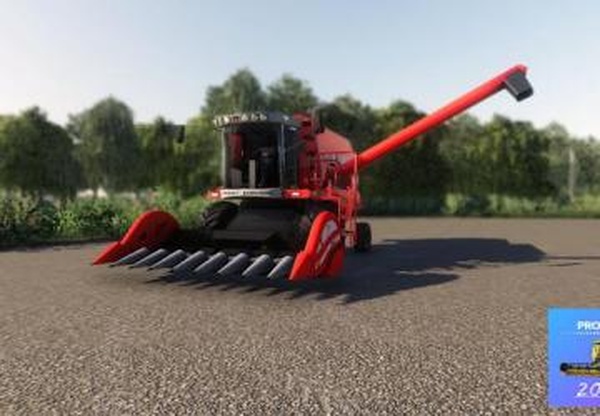 Жатка Massey Ferguson 850версия 1.1 для Farming Simulator 2019 (v1.6.0.0)